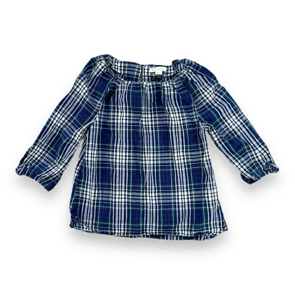 Crewcuts | Girl’s Plaid Blouse (7)